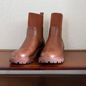 Leather Combat Boots